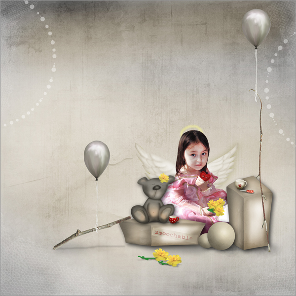 Digital Layout: Beautiful&nbsp;Angel