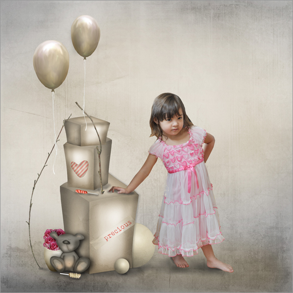 Digital Layout: Kylie In Pink&nbsp;Dress