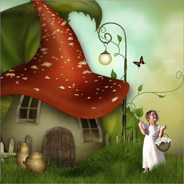 Digital Layouts: Daughter In Elf World and&nbsp;Wings