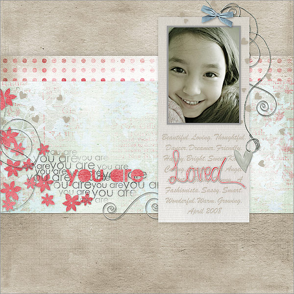 Digital Layouts: Loved & Beautiful&nbsp;Forever