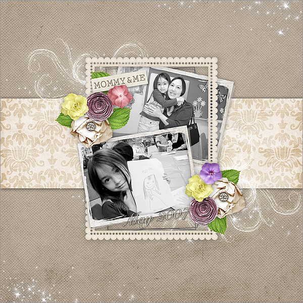 Digital Layouts: Mother’s Day ’07 & Pretty In&nbsp;Green