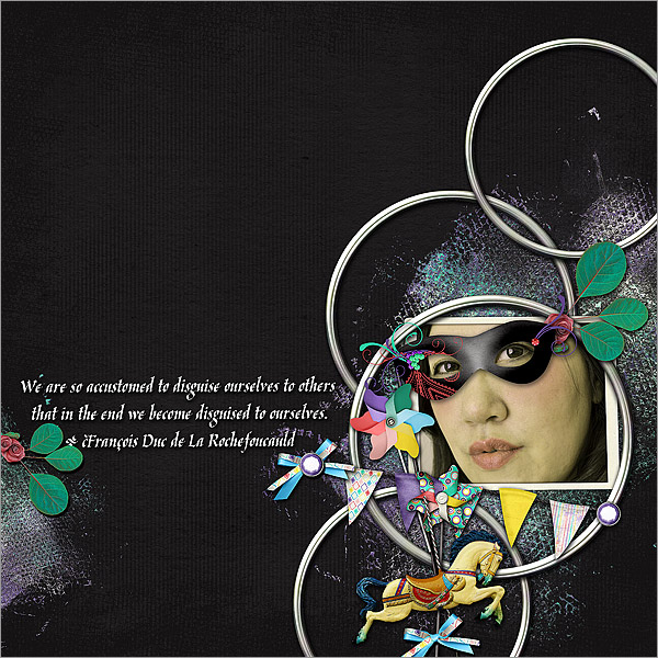 Digital Layouts: Mask & Kitty&nbsp;Clown