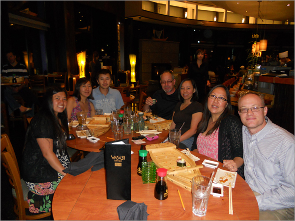 Celebrating a Friend’s Birthday at Wasabi Sushi&nbsp;Bar