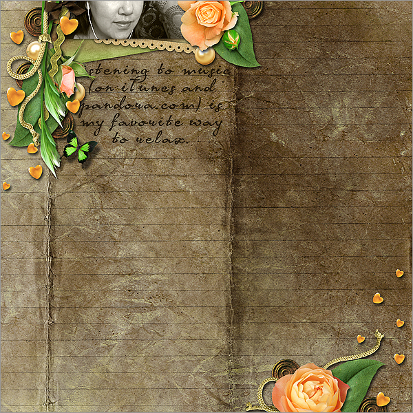 Digital Layout: Relaxing to&nbsp;Music