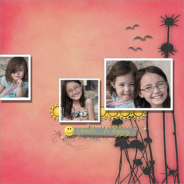 Digital Layout: Be&nbsp;Happy