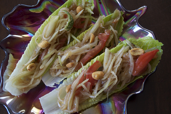 Spicy Green Papaya Salad With A&nbsp;Twist