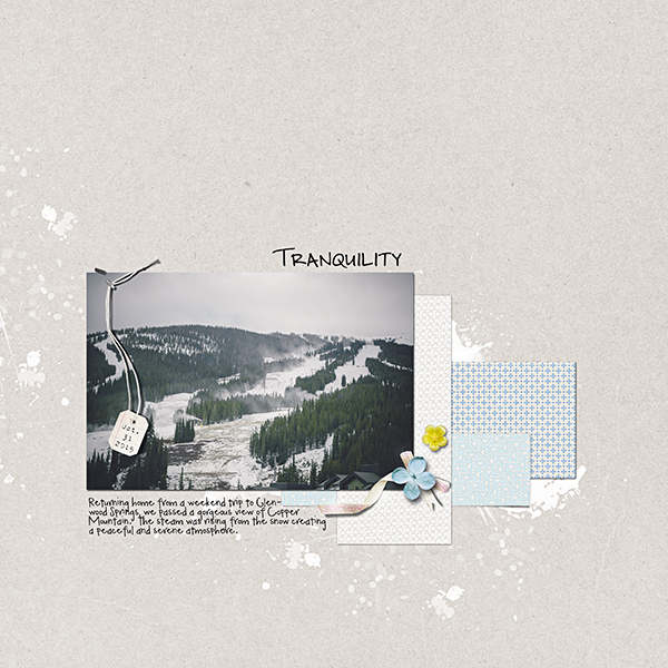 Digital Scrapbooking Challenge in&nbsp;January