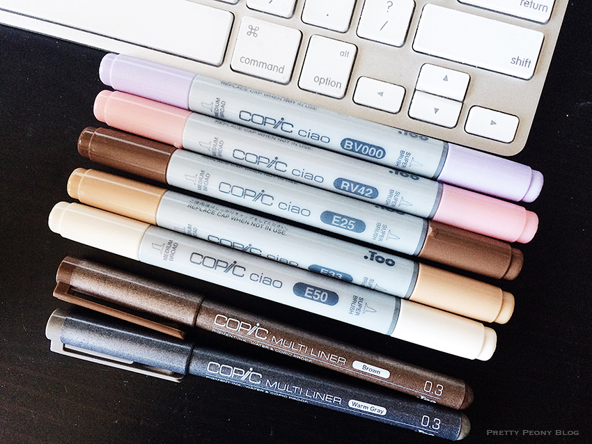 Copic Markers and&nbsp;Watercolor