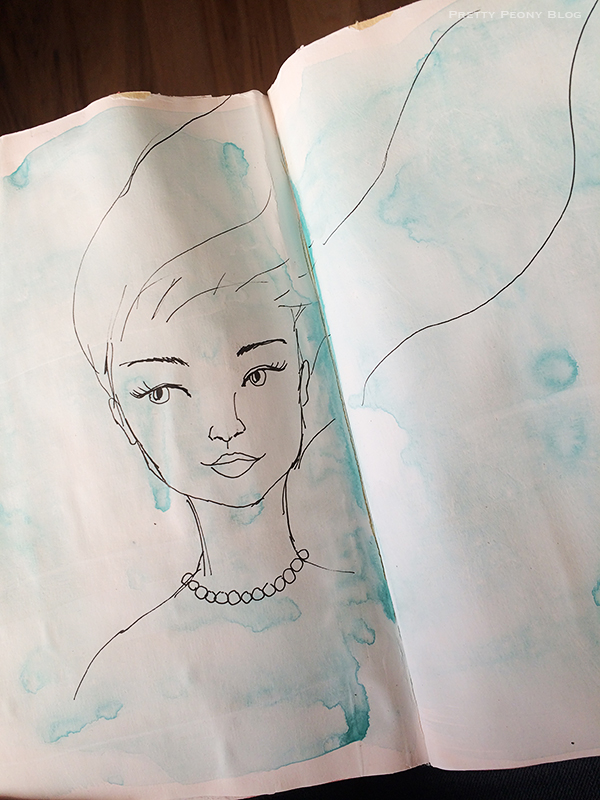 WIP In Mixed Media Art&nbsp;Journal