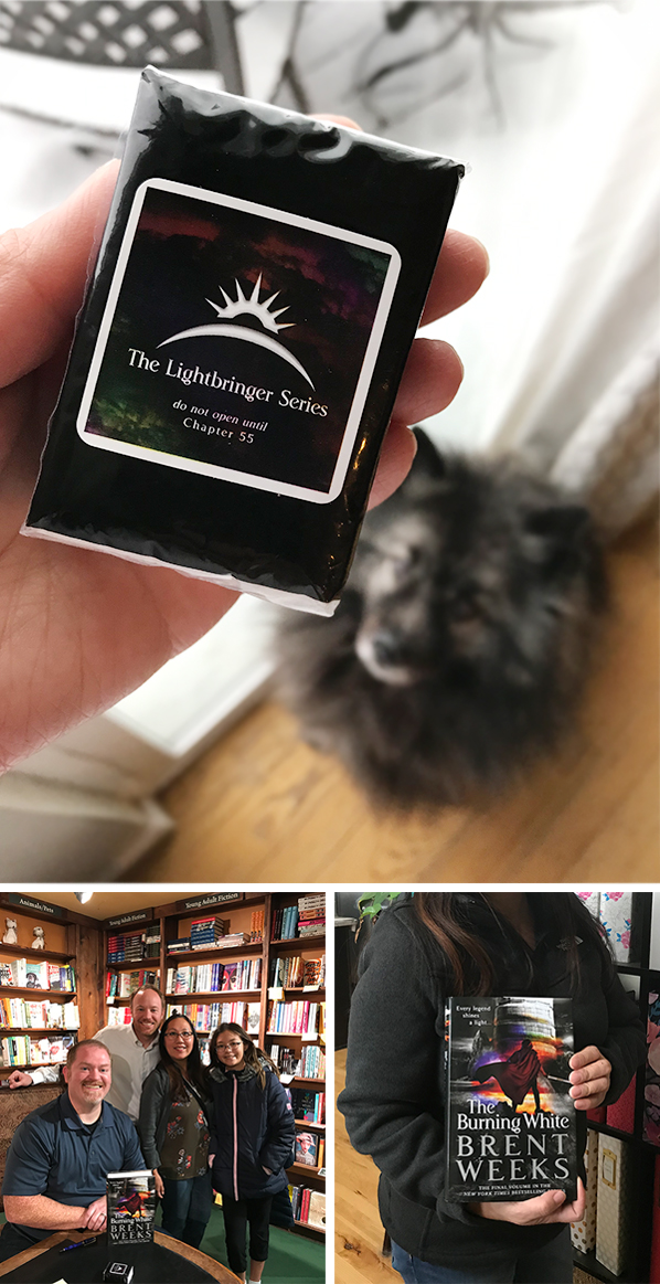 The Burning White Book&nbsp;Signing