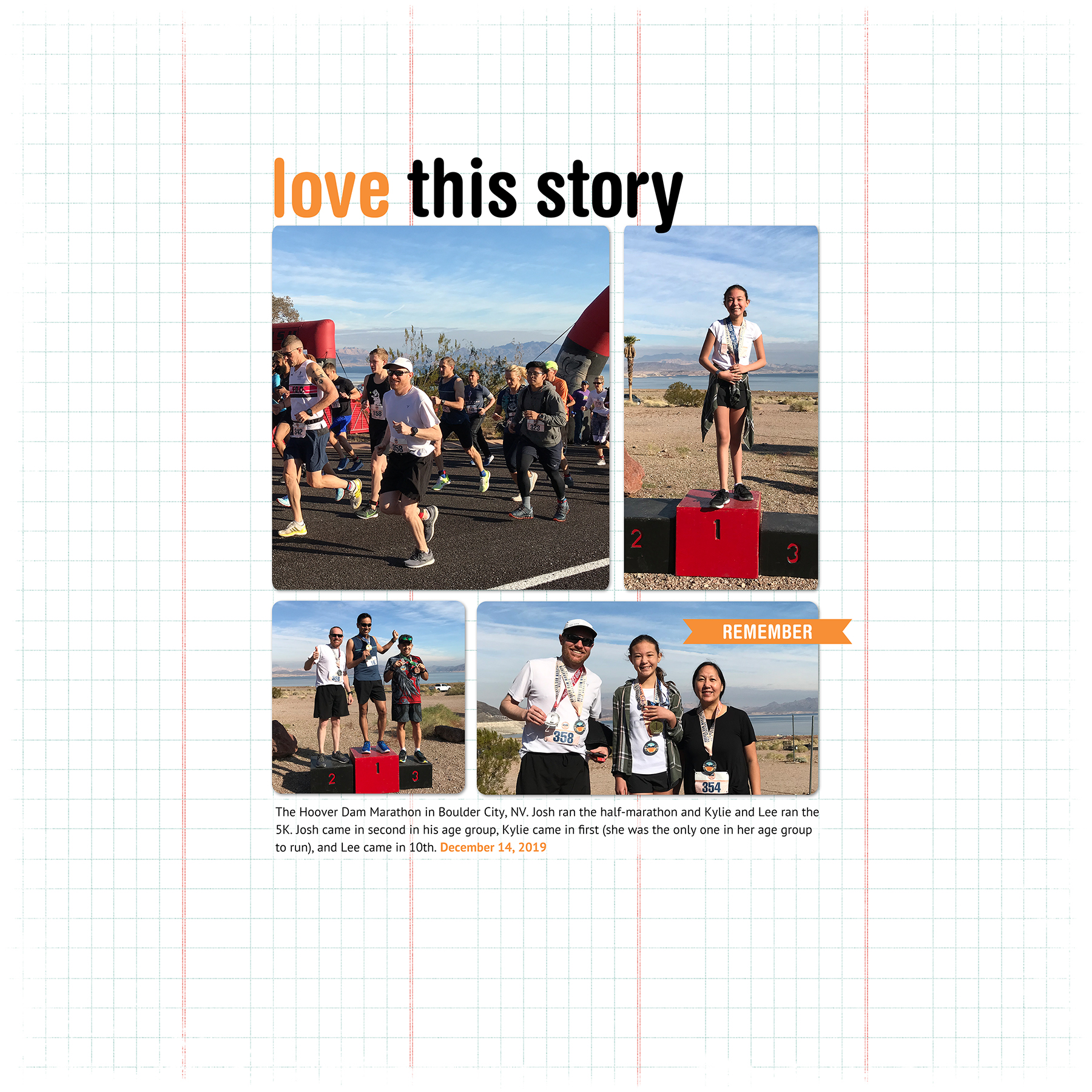 Ditigal Layout: Love This&nbsp;Story